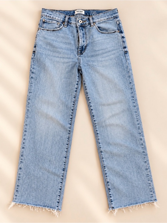 Kensie Denim - Kensie Light Blue Straight Leg Jeans
